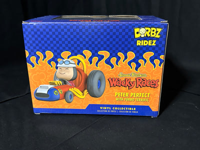 Hanna-Barbera Wacky Races Dorbz Ridez Peter Perfect with Turbo Terrific SDCC Exclusive