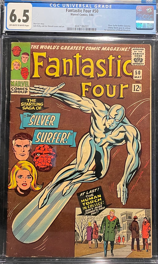 Fantastic Four # 50 CGC 6.5