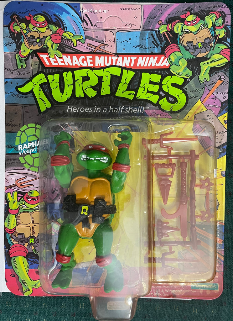 Playmate Teenage Mutant Ninja Turtles Raphael Series 1 (1988) — Bedo's 