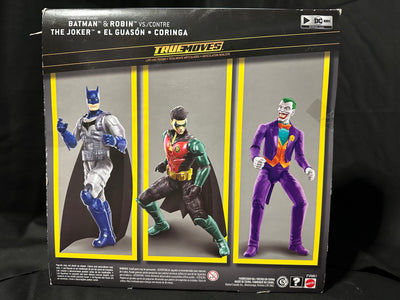 Batman Missions: True Moves 3-Pack Includes Batman, Robin, and The Joker