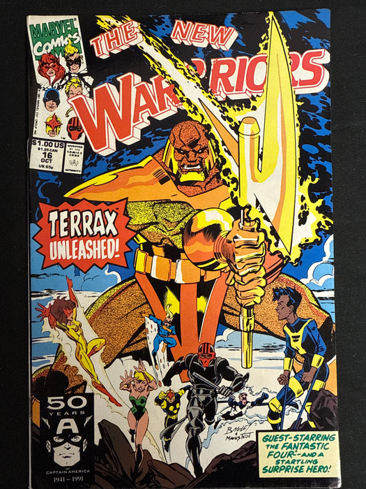 New Warriors # 16 NM- (9.2)