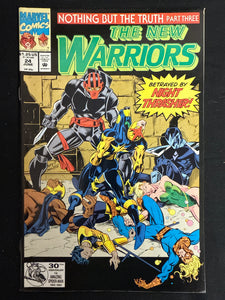 New Warriors # 24  VF+ (8.5)