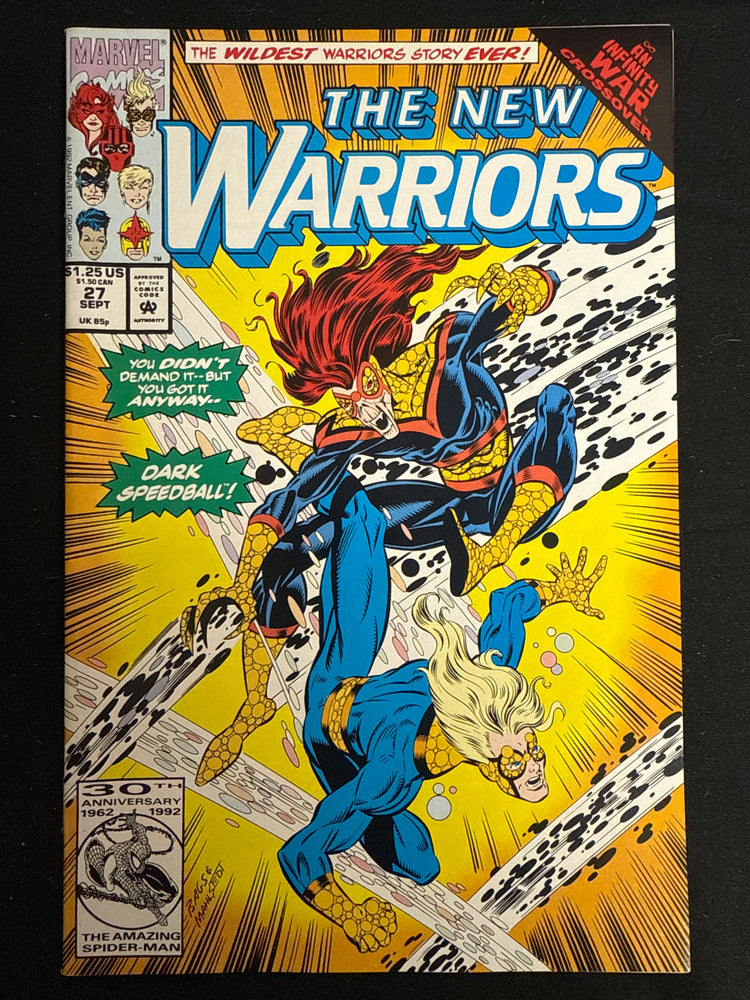 New Warriors # 27  VF/NM (9.0)