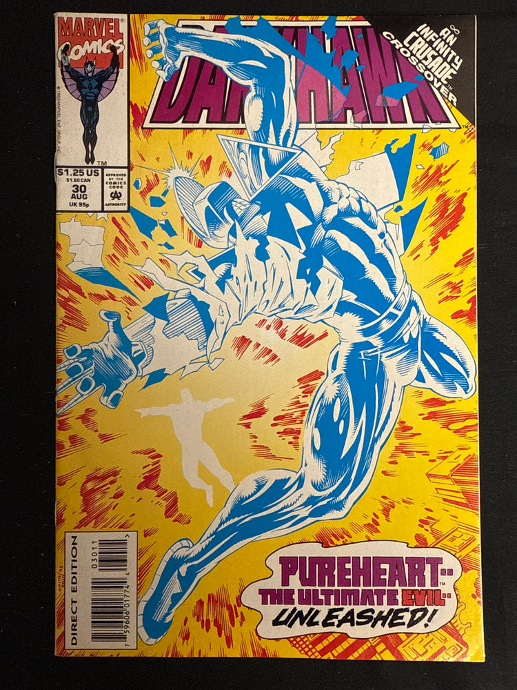 Darkhawk # 30 VF- (7.5)
