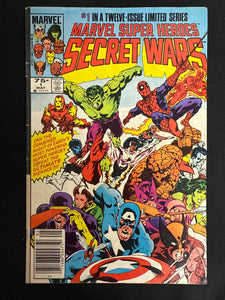 Marvel Super-Heroes Secret Wars #  1 Newsstand VG- (3.5)