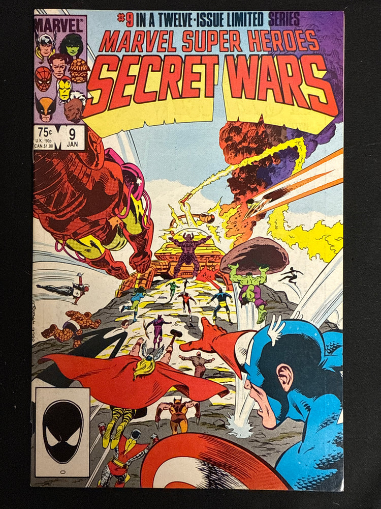 Marvel Super-Heroes Secret Wars #  9 Canadian VF+ (8.5)