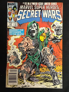 Marvel Super-Heroes Secret Wars # 10 Newsstand VF+ (8.5)