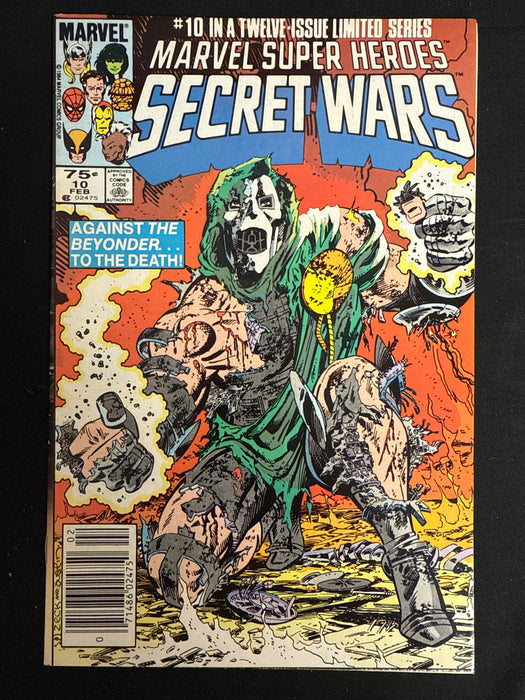 Marvel Super-Heroes Secret Wars # 10 Newsstand VF+ (8.5)