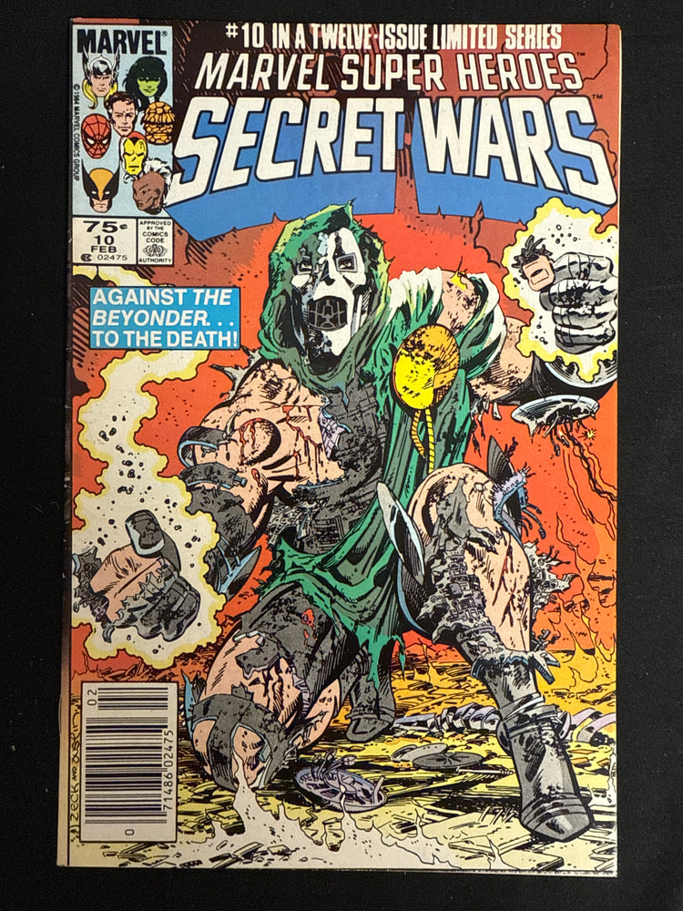 Marvel Super-Heroes Secret Wars # 10 Newsstand VF+ (8.5)