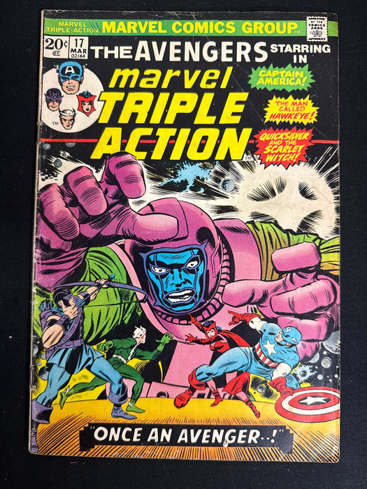 Marvel Triple Action #  17  VG+ (4.5)