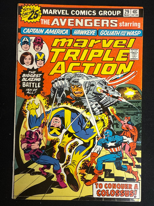 Marvel Triple Action # 29 25¢ FN (6.0)