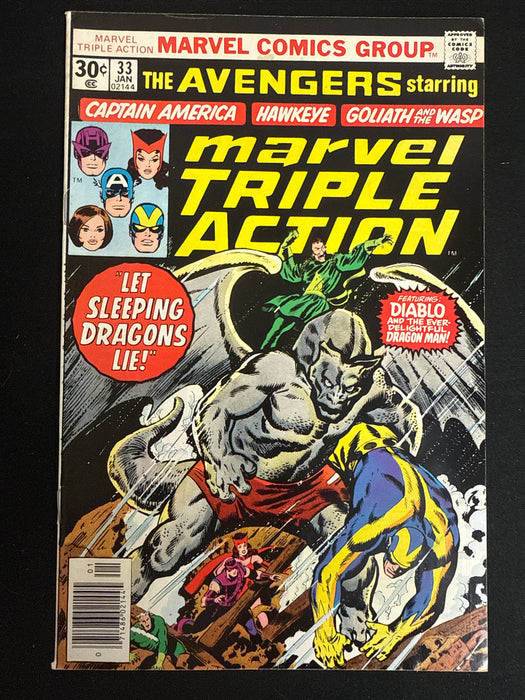 Marvel Triple Action # 33  VG/FN (5.0)