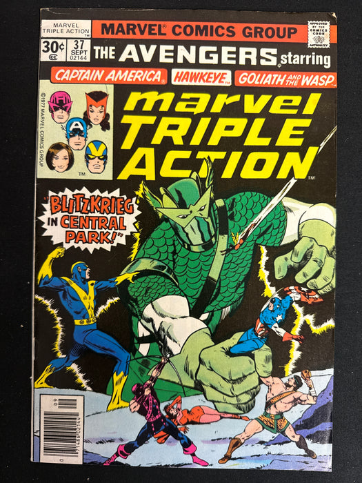 Marvel Triple Action # 37 30¢ VG/FN (5.0)