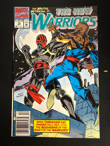 New Warriors # 18 Newsstand NM/MT (9.8)