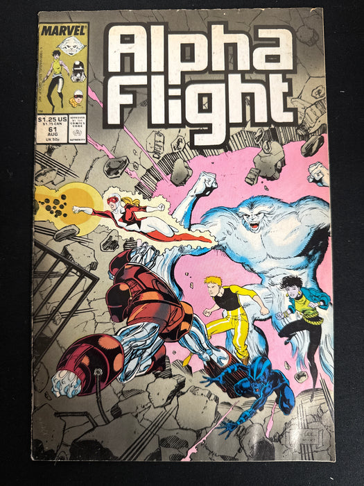 Alpha Flight # 61  VG/FN (5.0)