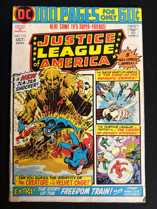 Justice League of America #113   VG- (3.5)