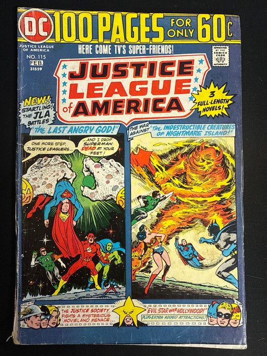 Justice League of America #115   VG- (3.5)