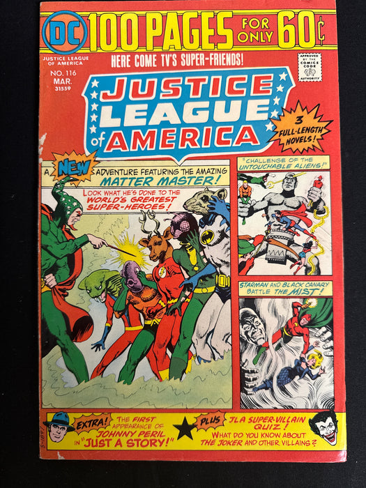 Justice League of America #116   VG/FN (5.0)