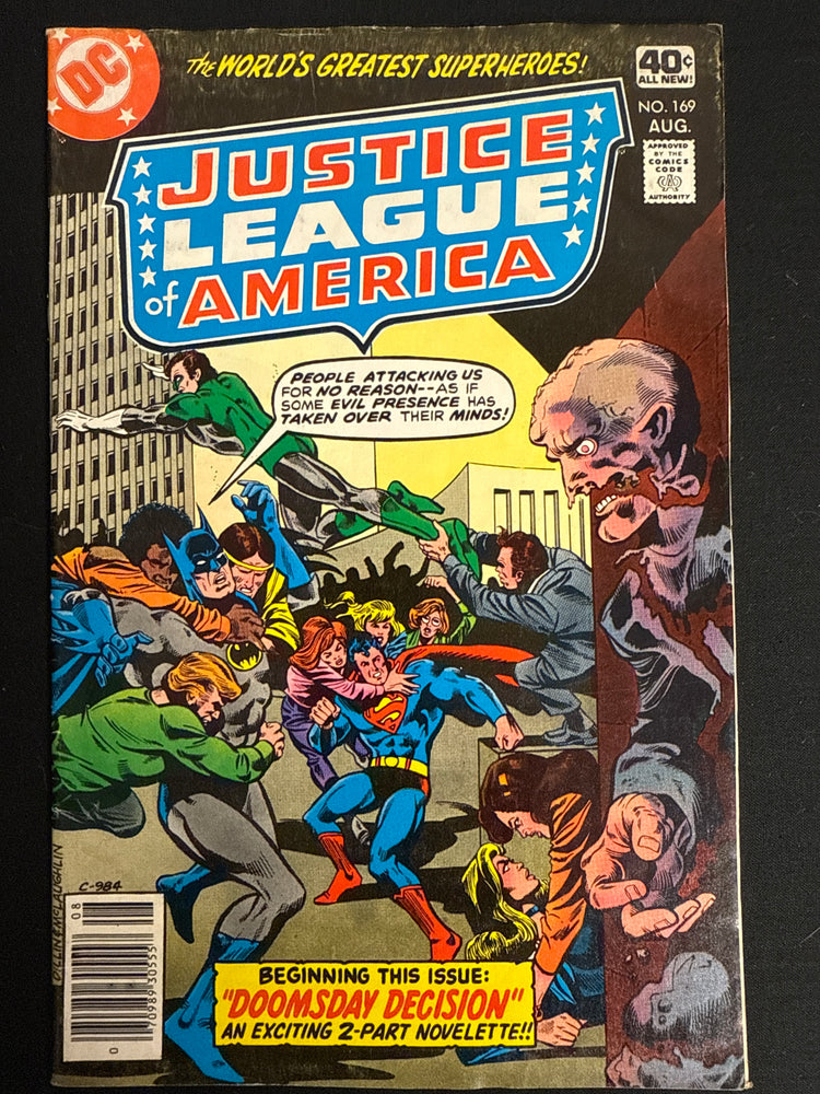 Justice League of America #169   VG+ (4.5)