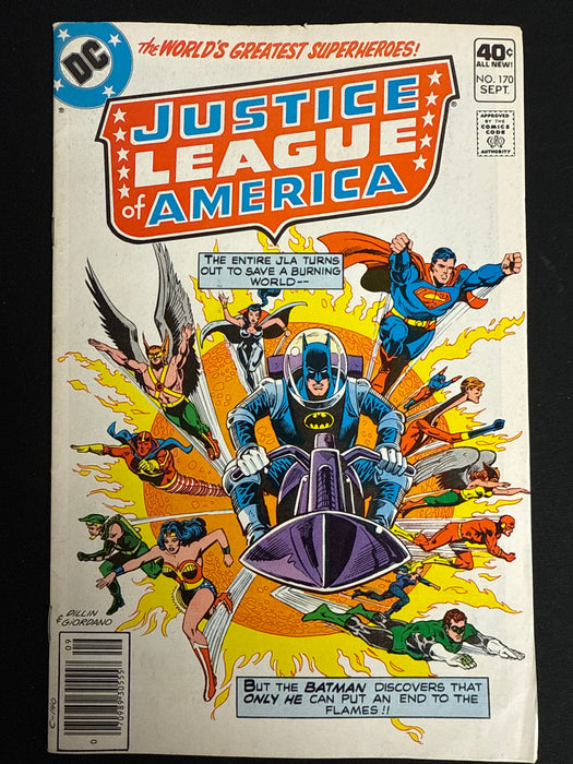 Justice League of America #170   FN/VF (7.0)