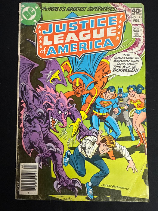 Justice League of America #175   FN- (5.5)