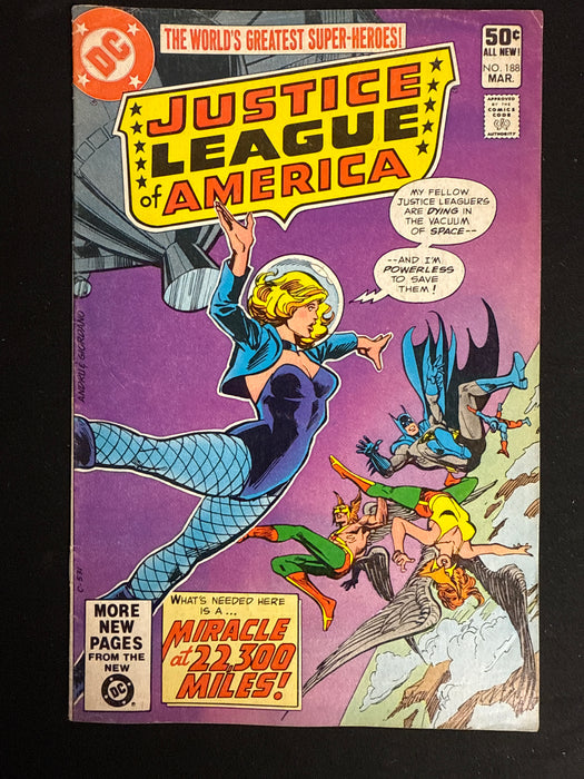 Justice League of America #188  FN- (5.5)
