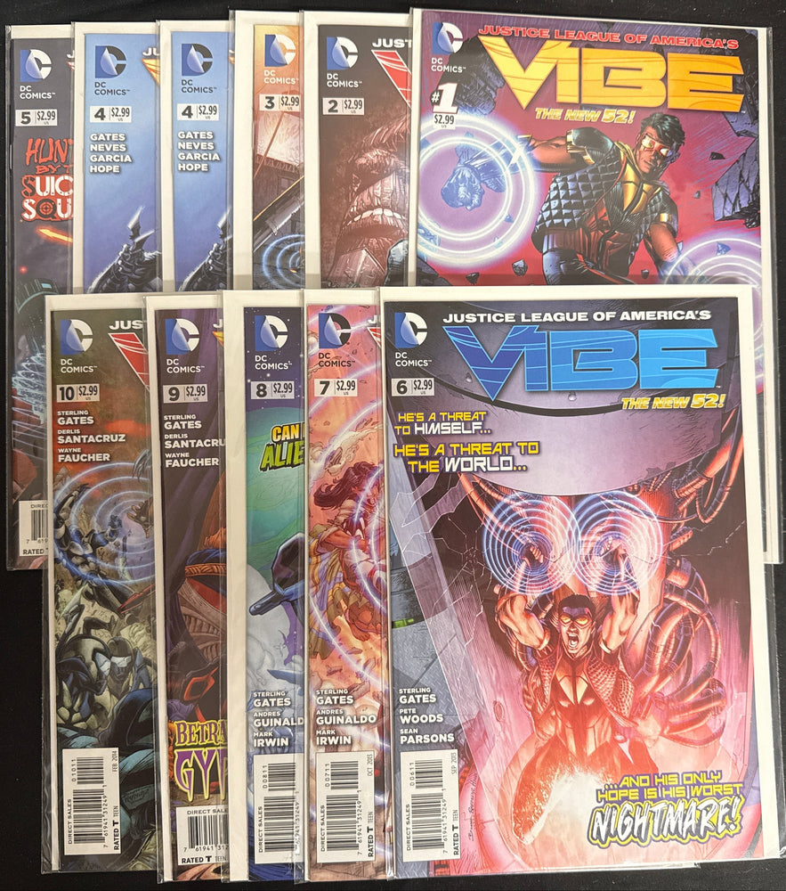 Justice League of America's Vibe #  1-10 NM+ (9.6)