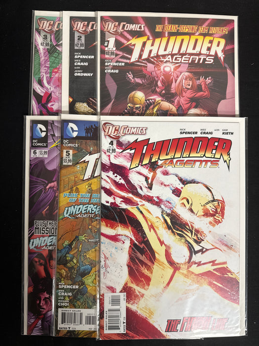 T.H.U.N.D.E.R. Agents #  1-6  NM+ (9.6)