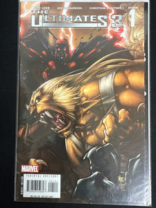 Ultimates 3 #  1 Left Side Cover NM+ (9.6)