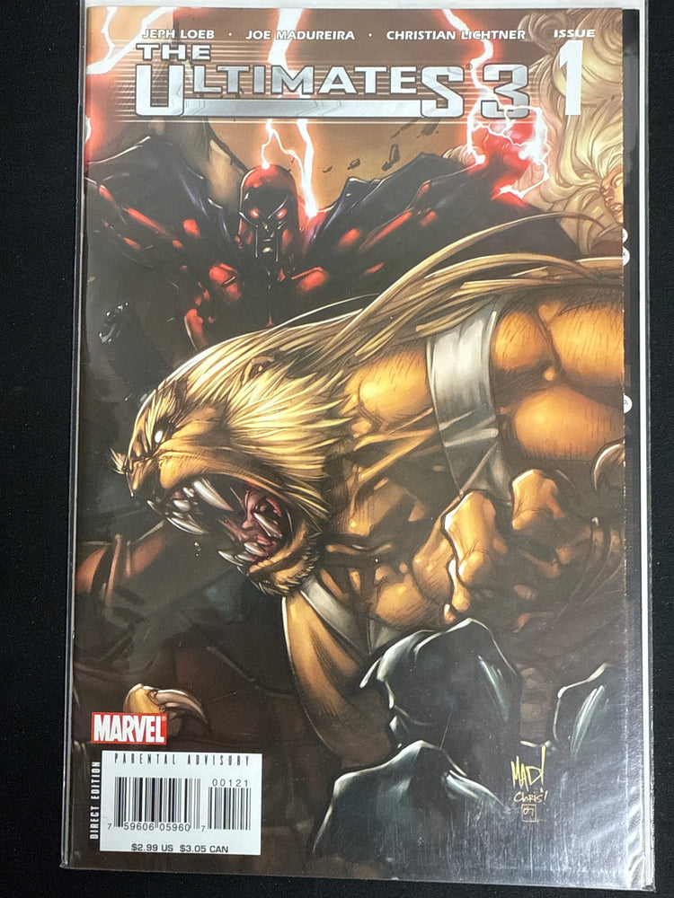 Ultimates 3 #  1 Left Side Cover NM+ (9.6)