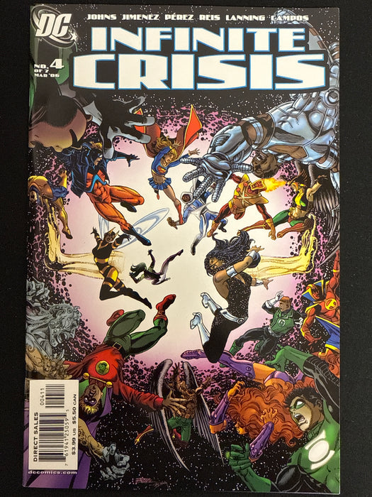 Infinite Crisis #  4 George Pérez Cover VF/NM (9.0)