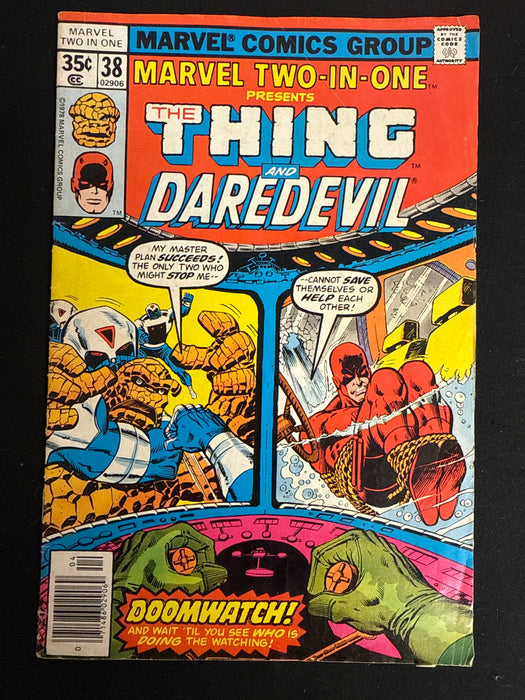 Marvel Two-in-One # 38  VG- (3.5)