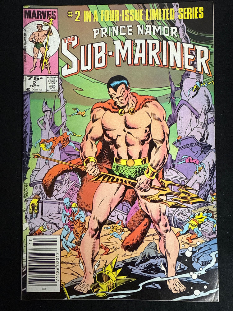 Prince Namor, the Sub-Mariner #  2 Newsstand FN/VF (7.0)