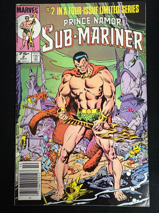 Prince Namor, the Sub-Mariner #  2 Newsstand FN/VF (7.0)