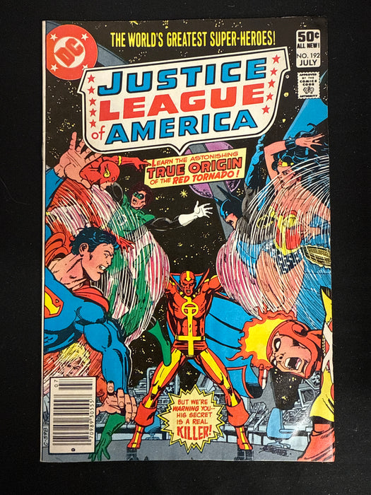 Justice League of America #192  Newsstand FN- (5.5)