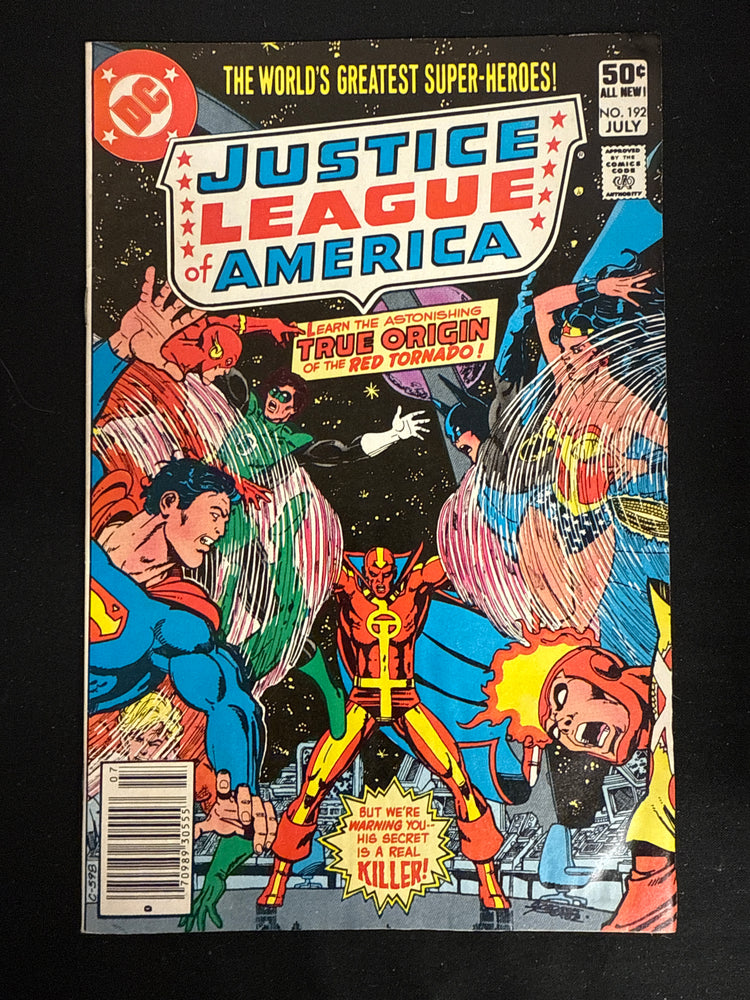 Justice League of America #192  Newsstand FN- (5.5)