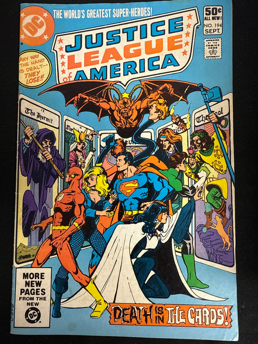 Justice League of America #194  FN- (5.5)