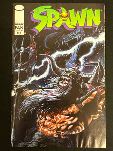 Spawn Fan Edition #  3 Viking Spawn & Malebolgia Gold Foil VG (4.0)
