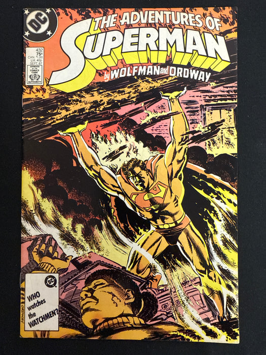 Adventures of Superman #432  VF+ (8.5)