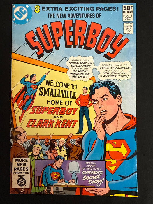 New Adventures of Superboy # 12 FN- (5.5)