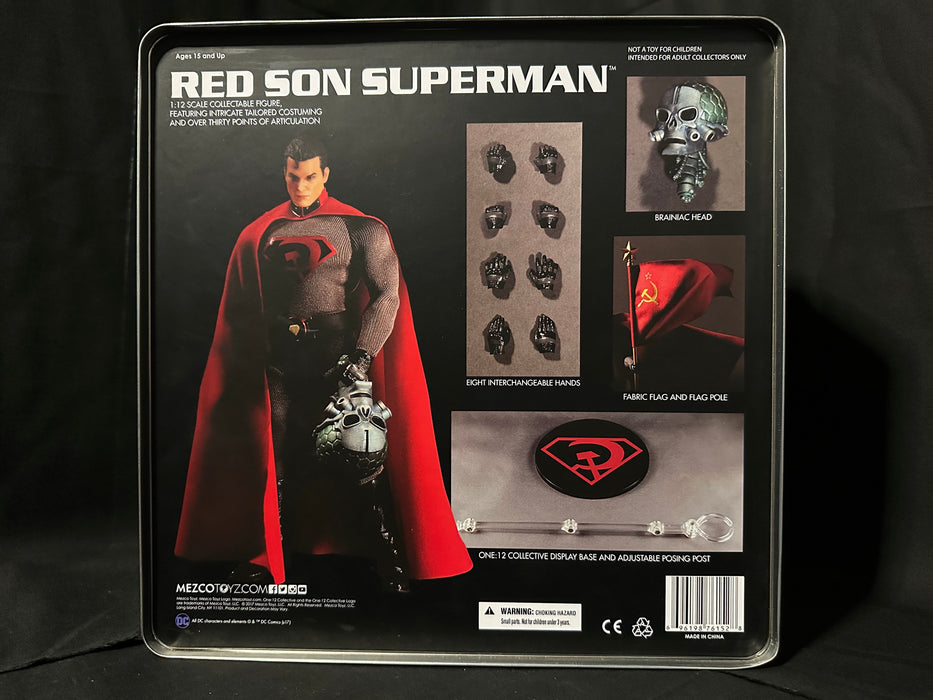 Mezco One:12 Superman: Red Son Exclusive PX Previews RARE
