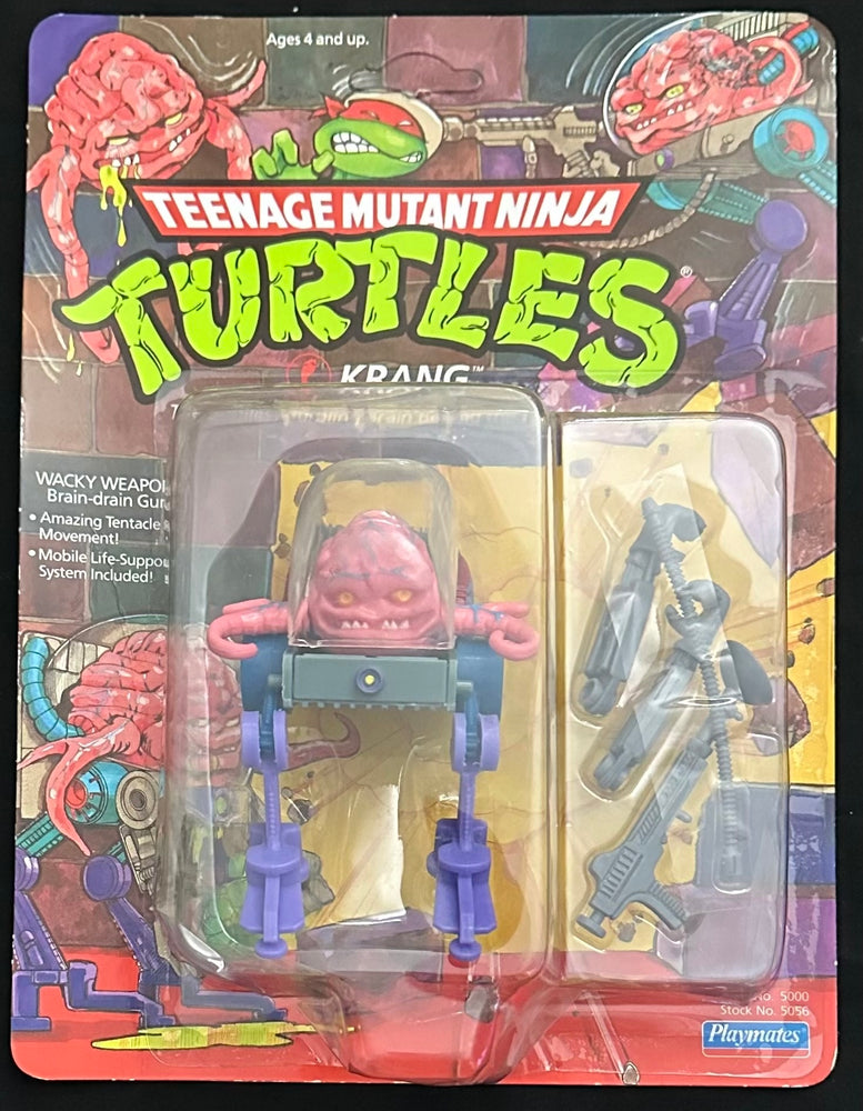 Teenage Mutant Ninja Turtles Krang Playmates 1989 Unpunched