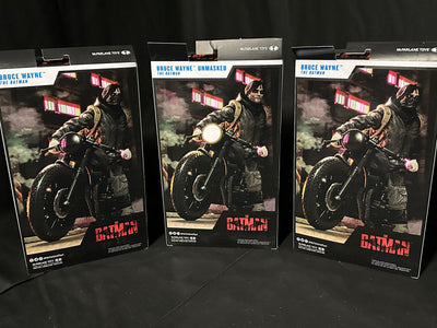DC Multiverse The Batman Bruce Wayne Masked & Unmasked (3 Samples)