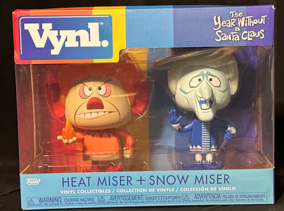 Funko - VYNL: The Year Without A Santa Claus Heat Miser + Snow Miser