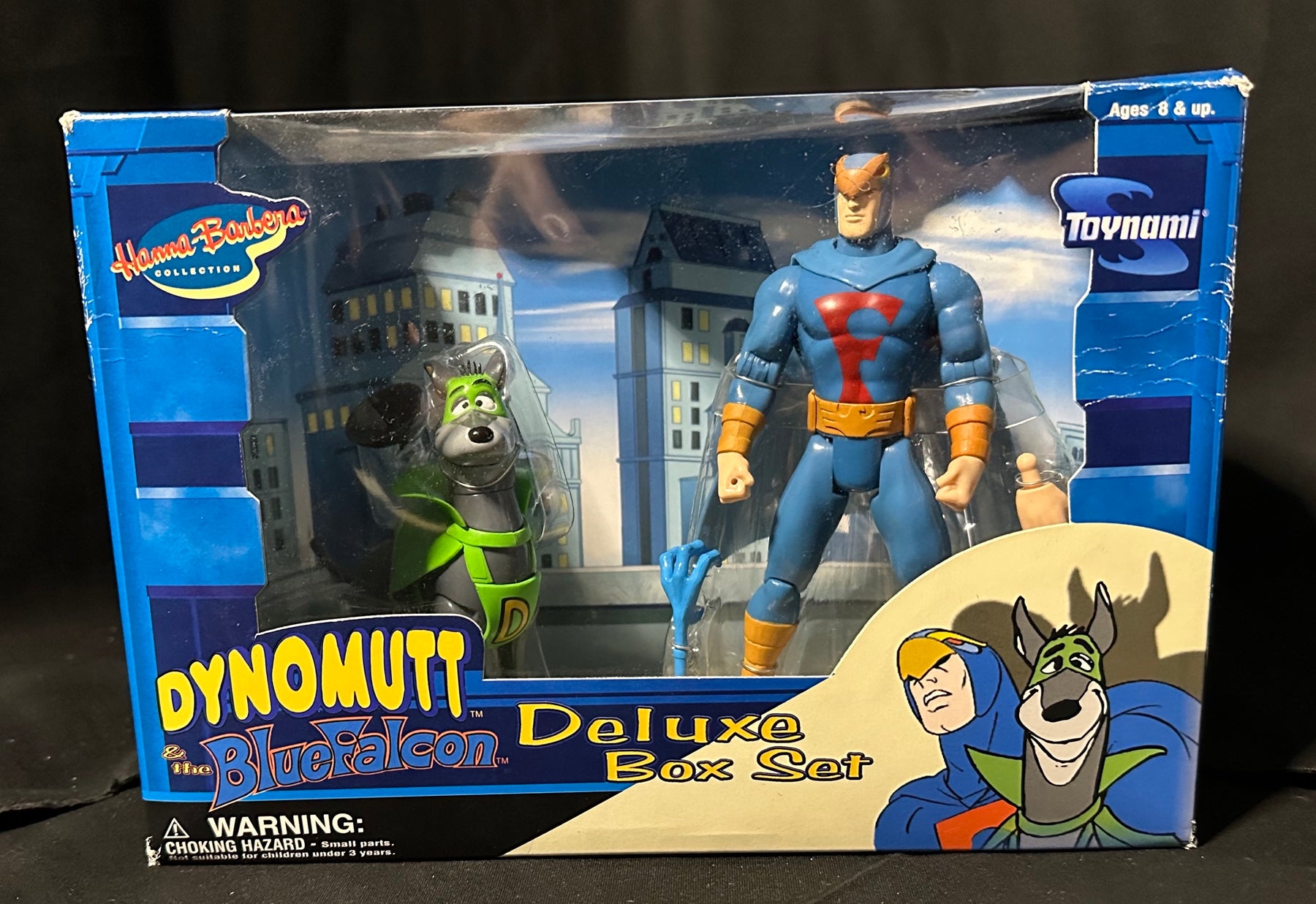 DynoMutt and Blue Falcon Deluxe Box Set RARE