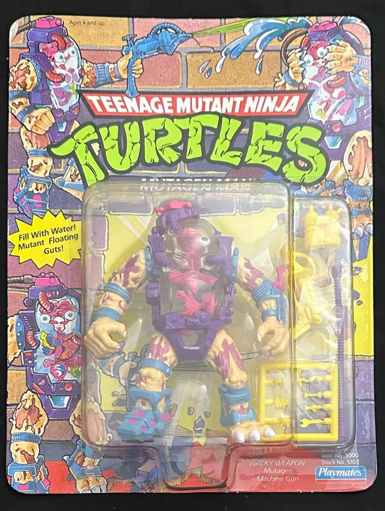 Teenage Mutant Ninja Turtles Mutagen Man Playmates 1990 Unpunched