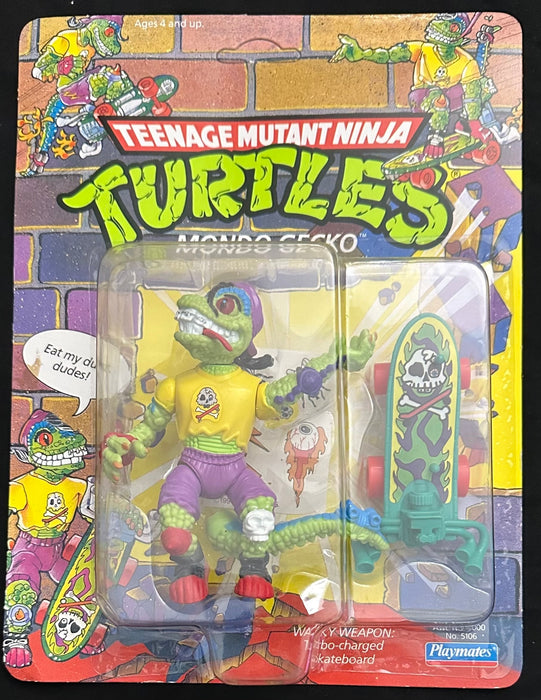 Teenage Mutant Ninja Turtles Mondo Gecko Playmates 1990 Unpunched