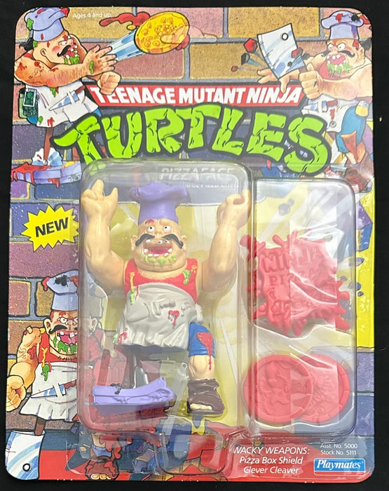 Teenage Mutant Ninja Turtles Pizza Face Playmates 1990 Unpunched