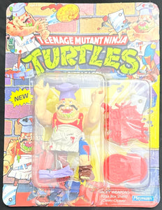 Teenage Mutant Ninja Turtles Pizza Face Playmates 1990 Unpunched