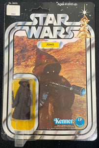 Kenner Star Wars (1978) Jawa 12-Back C (Square bubble / Inner Tray)